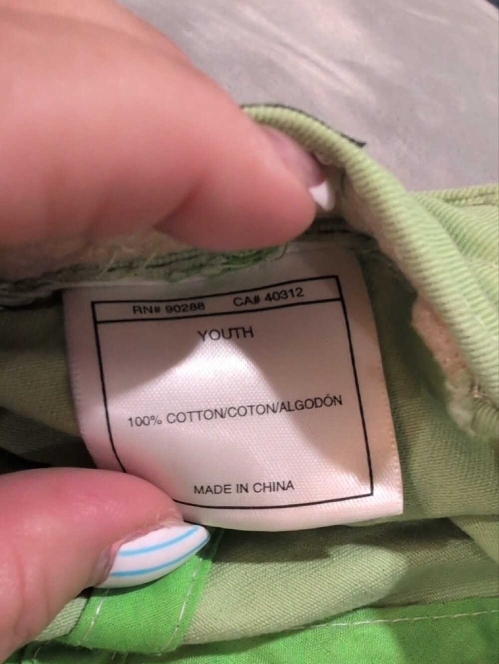 adidas Light Green Youth Baseball Cap - Picture 3 of 5